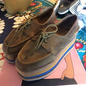 Jeffrey Campbell boat shoes 7